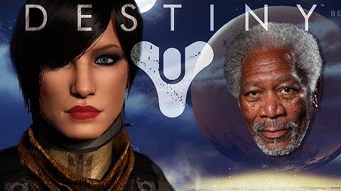 Morgan Freeman Narrates Destiny Beta (PS4)