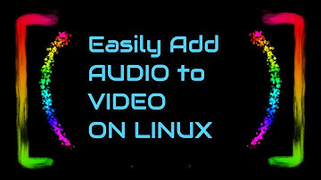 How to add audio to video on linux using ffmpeg