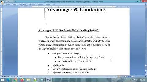 Project Report - Movie Ticket Booking Project Report || Python Django Project Report