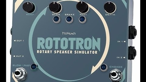 Pigtronix Rototron Guitar Pedal Demo by Music Gear Fast