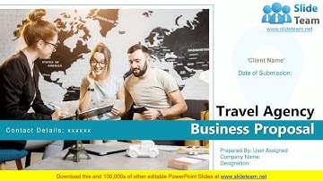 Travel Agency Business Proposal PowerPoint Presentation Slides