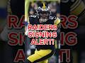 Raiders Signing Alert 🚨: Connor Heyward Welcome to Las Vegas #nfl #raiders #shorts