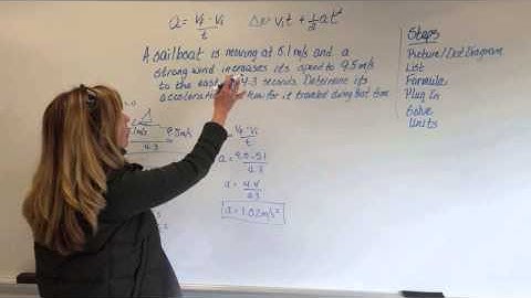 Conceptual Physics: Acceleration & Distance