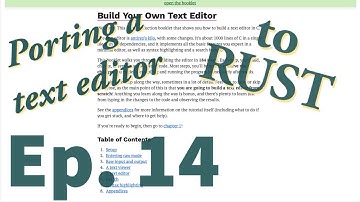 Porting a text editor to Rust - Auto-Indent