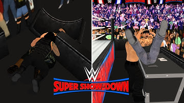 WWE Super Show-Down Highlights- WR3D 2K19 by HHH