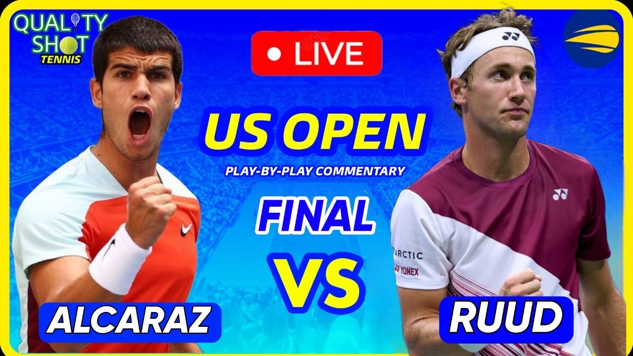 🎾ALCARAZ vs RUUD US Open 2022 Final LIVE Tennis Play-by-Play Stream