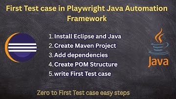 Playwright Java Tutorial: Write Your First Test Case Step-By-Step (Complete Prerequisites + Setup)