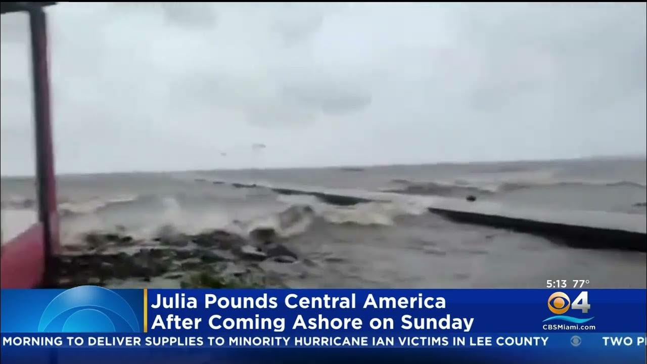 Hurricane Julia Makes Landfall In Nicaragua Hurricane Julia Makes Landfall In Nicaragua