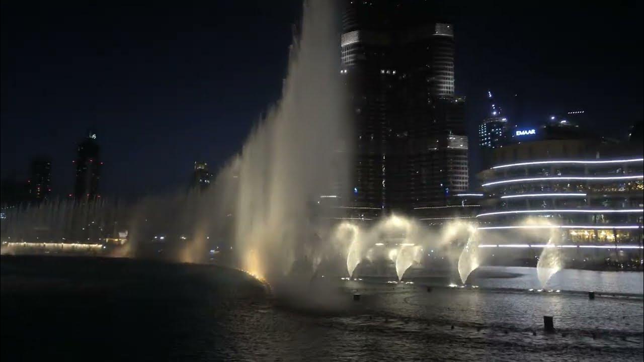 Dubai Fountain Show At Night This Is Truly Amazing YouTube