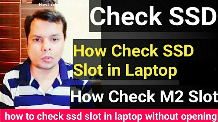 How To Check SSD Slot in Laptop without opening | how to check ssd slot in Laptop | ssd slot  Laptop