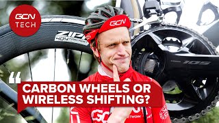 What's The Better Upgrade: Wireless Shifting Or Carbon Wheels? | GCN Tech Clinic