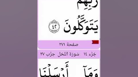 قراءة سورة النحل كاملة