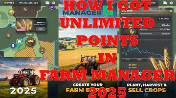 Farm Manager 2025 Hack Unlimited Points Cheat For Android & IOS