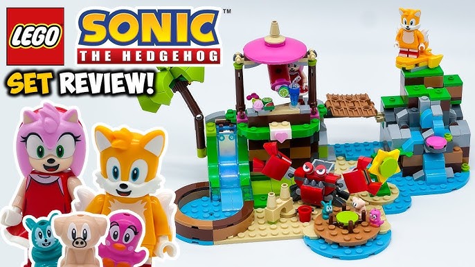 LEGO Set Sonic 76993 Sonic Contra o Robo Gigante de Dr Eggma 615 peças