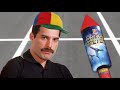 Freddie mercury launches a firework