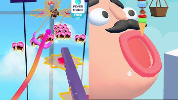 Hair Challenge Vs Stacky Ice Cream Runner- Satisfying Gameplay Walkthrough - All Level Max Tiktok