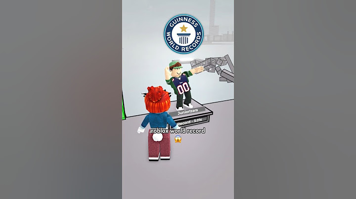 😱 roblox world record