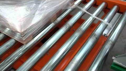 Strapping Coils on Pallets with Sorsa PI800L VK20 - UK Agent Paktech Services Ltd