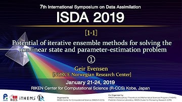 "Potential of iterative ensemble methods for solving the nonlinear state and ..."①　Geir Evensen