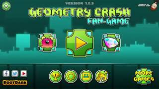 Geometry Crash Fan-Game by Boot-Dark 100% Comlpleted All Coins Fan-Game by GD screenshot 2