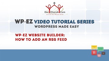 WP-EZ Website Builder: How to Add an RSS Feed