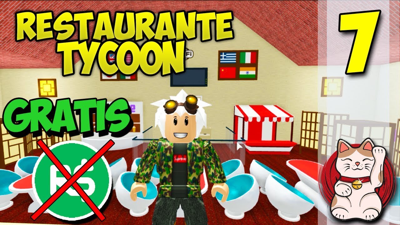 Jugar Gratis A Restaurant Tycoon 7 Roblox Restaurant Tycoon Kraoesp Youtube - nuevas actualizaciones dinero infinito 8 roblox restaurant