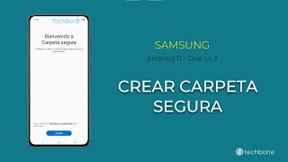 Trascender saldar labio Crear carpeta segura - Samsung [Android 11 - One UI 3] - YouTube