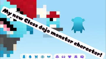 Making my new class dojo monster!
