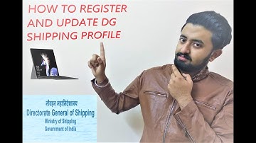 HOW TO REGISTER AND UPDATE SEAFARER PROFILE IN DG SHIPPING WEBSITE