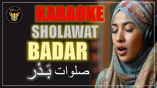 Karaoke Sholawat Badar | Akustik | Nada Cowok Bisa Juga Wanita