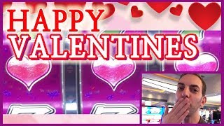 💛💜💗 BIG WIN on Valentine SLOTS with L❤VE 💗💙💚  Slot Fruit Machine Pokies w Brian Christopher screenshot 2