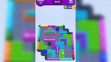 Color Block Jam Hard Level 21 Walkthrough Solution