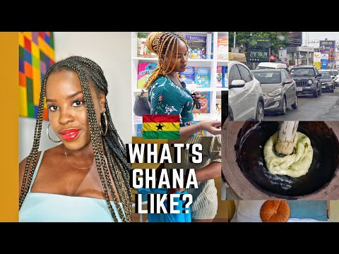 LIVING IN GHANA ALONE AS A WOMAN | COST OF LIVING, GHANA FOOD, SHOPPING IN GHANA