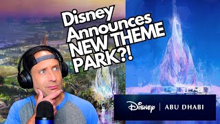 Disney Announces NEW THEME PARK Coming To Abu Dhabi - What Do We Know And When Could It Open?!
Marcus Leshock breaks down everything we know about Disneys big announcement that they are partnering with Miral to build a new theme park in Abu Dhabi! What will it be, where is it going, whos paying for it, when will it open, and what has the reaction been to it all? We break it down!
Here is a link to the CNBC interview with Bob Iger and Josh DAmaro: https://www.youtube.com/watch?v=9deikC8spSM
Dont forget to follow me on social media to keep the conversation going!
Facebook: https://www.facebook.com/MarcusLeshock
X: https://x.com/marcusleshock
Instagram: https://www.instagram.com/marcusleshock/
TikTok: https://www.tiktok.com/@MarcusLeshock
00:00-00:40 (Intro)
00:41-01:15 (Announcement Shock)
01:16-02:06 (What Is Disney Abu Dhabi?)
02:07-02:45 (Whos Paying For It?)
02:46- 05:10(When Will It Open?)
05:11-07:18 (Why Abu Dhabi?)
07:19-08:40 (How Do You Feel About This?)
08:41-09:14 (Wrap Up) Disney Announces NEW THEME PARK Coming To Abu Dhabi - What Do We Know And When Could It Open?!