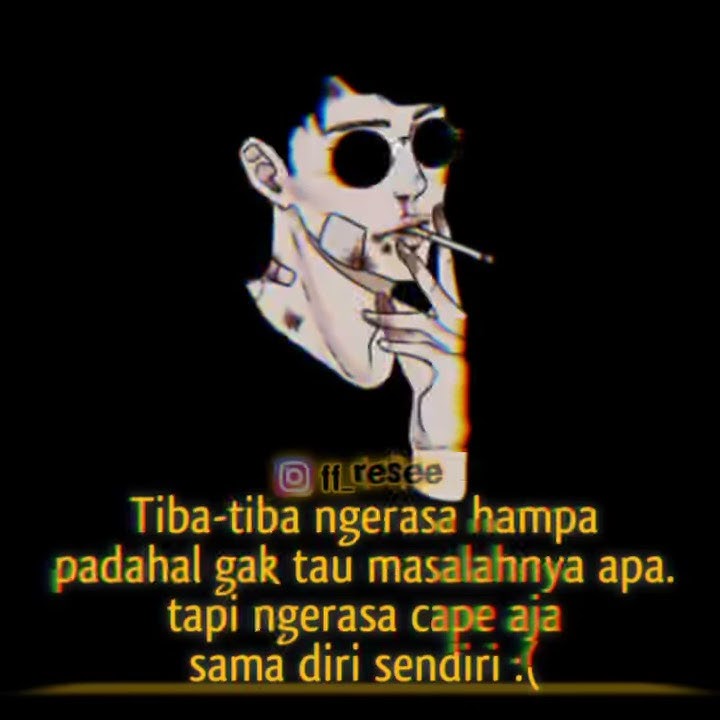 Story WA 30 detik . Ngerasa hampa .