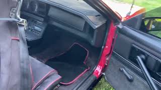 1982 Pontiac Firebird Trans Am Trunk and Interior