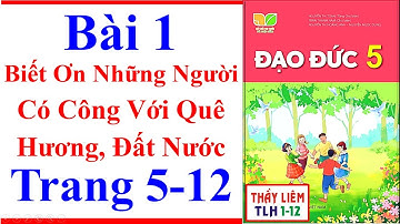 Đạo Đức Lớp 5 Bài 1 Biết Ơn Những Người Có Công Với Quê Hương Đất Nước Trang 5 – 12 Kết Nối Tri Thức