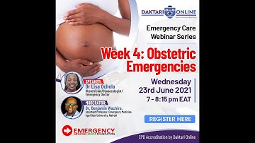 Approach to Obstetric Emergencies