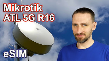 CPE with 5G/LTE and eSIM - Mikrotik ATL 5G R16