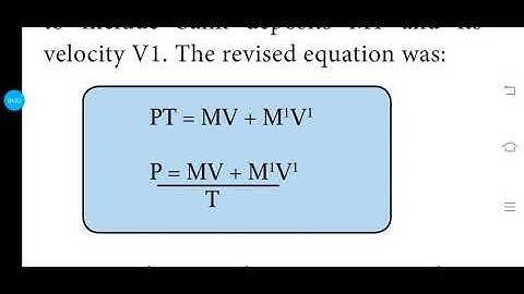 Eco 12/5th lesson/5 Fisher