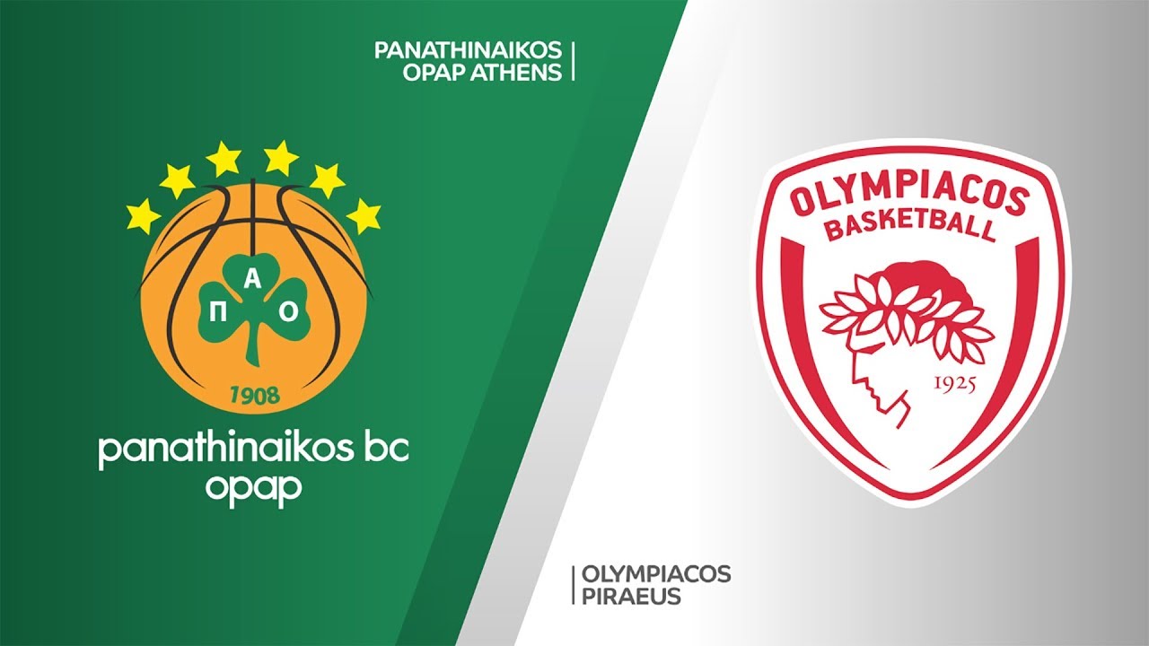 Panathinaikos OPAP Athens - Olympiacos Piraeus Highlights | EuroLeague, RS  Round 12 - YouTube