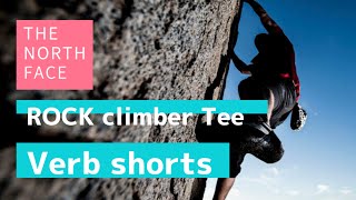 【ノースフェイス 購入品】バーブショーツとロッククライマーTシャツを買ってみたverb shorts&Rock climber tee 登山ウェア大好き