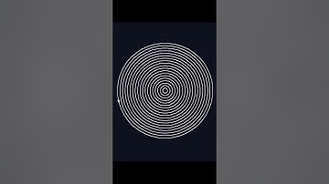 Python Concentric Circles 🐍✨ #coding #learnpython #python #shorts