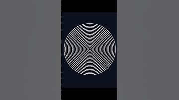 Python Concentric Circles 🐍✨ #coding #learnpython #python #shorts