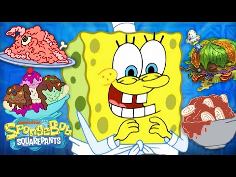 SpongeBob Cooking Everywhere EXCEPT the Krusty Krab! 🍔 | 30 Minute Compilation | SpongeBob