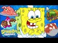 SpongeBob Memasak Di Mana Saja KECUALI Krusty Krab! 🍔 | Kompilasi 30 Menit | Spongebob