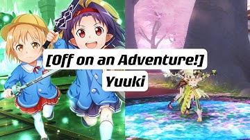 【SAOIF】[Off on an Adventure!] Yuuki (Holy | Slash | Single Foe | Connect) Skill Animation