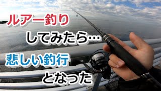 ルアー釣りしてみたら悲しい釣行となりました【2022年5月28日】