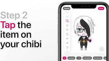 ChibiStudio: How to move, rotate and scale items