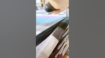 The process of cutting the fabric = good machinery can increase efficiency